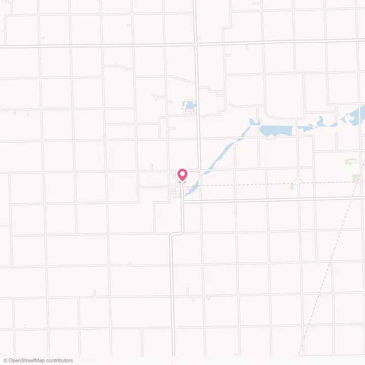 Map of the flower delivery area in Cissna Park, Illinois