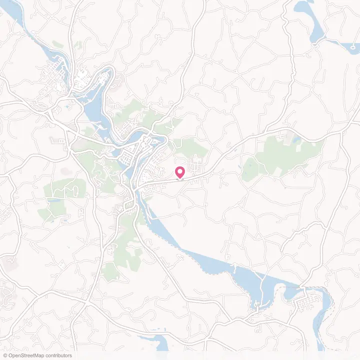 Map of the flower delivery area in Orchard Hills, Pennsylvania