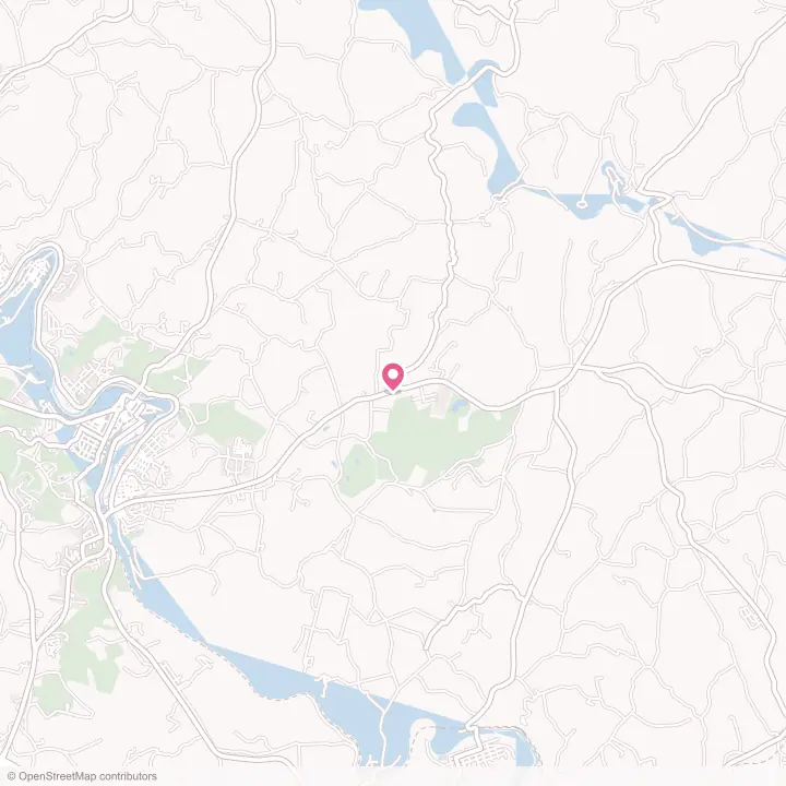 Map of the flower delivery area in Spring Church, Pennsylvania