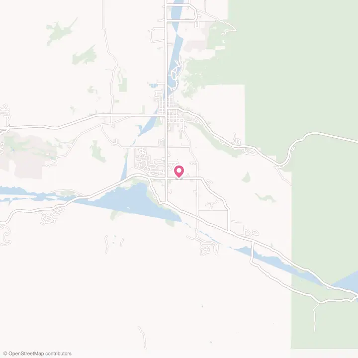 Map of the flower delivery area in Francis, Utah