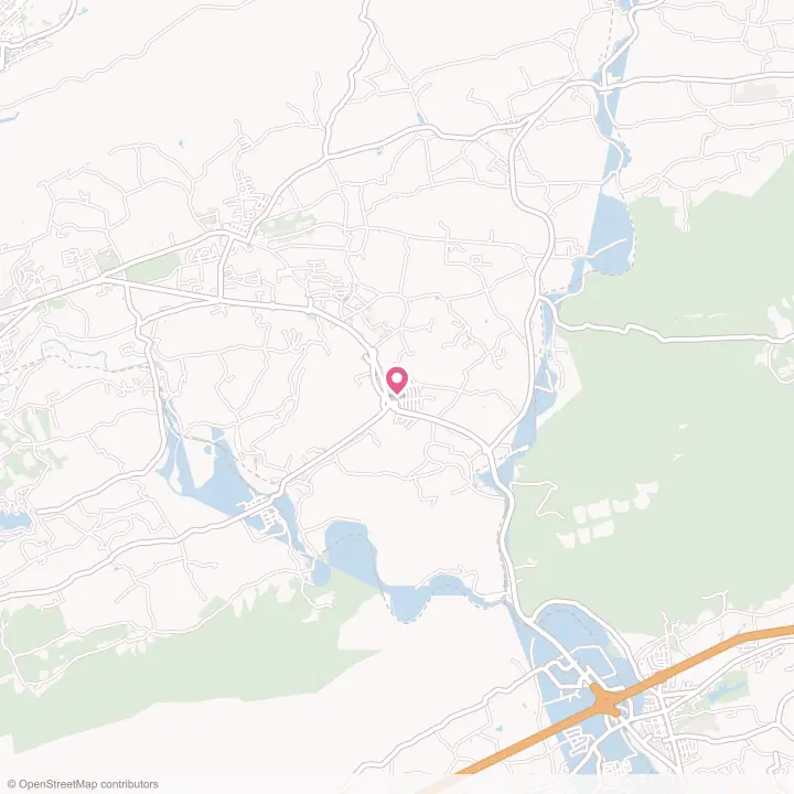 Map of the flower delivery area in Deer Lake, Pennsylvania