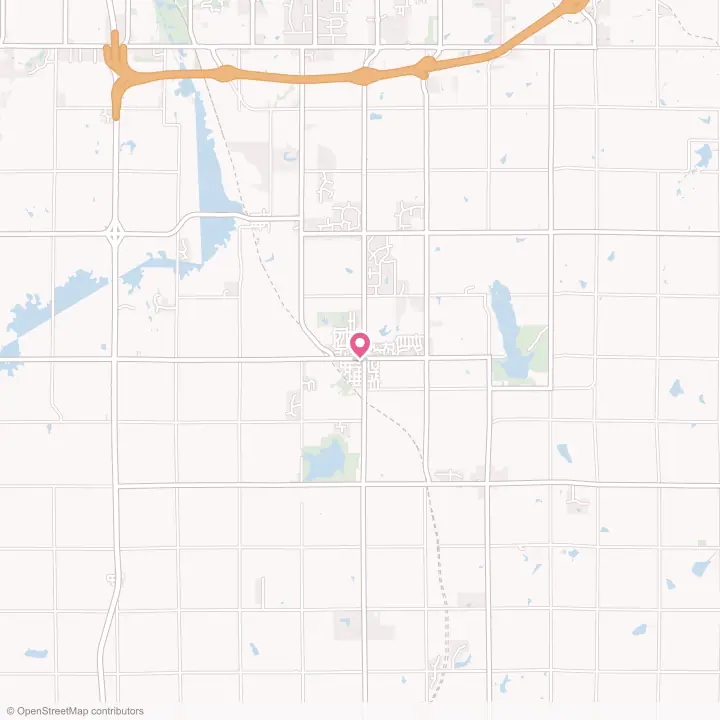 Map of the flower delivery area in Hickman, Nebraska