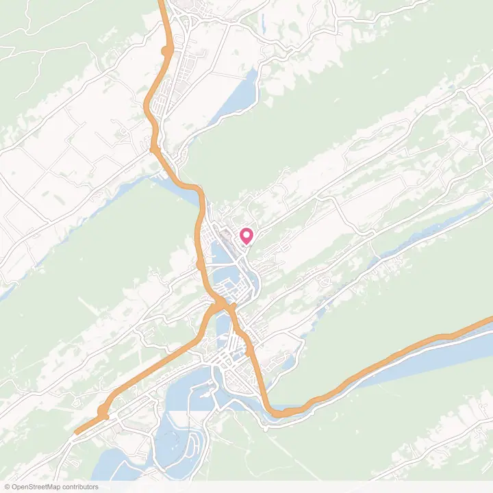 Map of the flower delivery area in Burnham, Pennsylvania