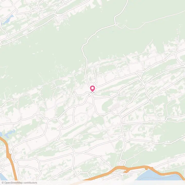 Map of the flower delivery area in McAlisterville, Pennsylvania