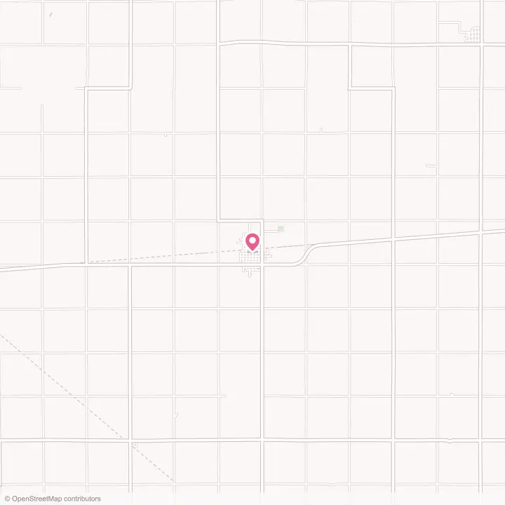 Map of the flower delivery area in Exeter, Nebraska