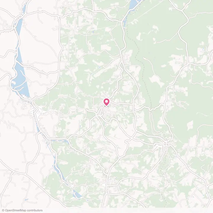 Map of the flower delivery area in Hastings, Pennsylvania