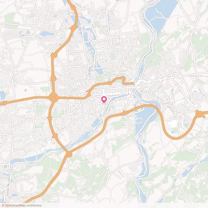 Map of the flower delivery area in West Easton, Pennsylvania