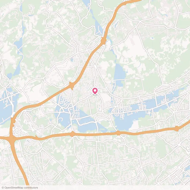 Map of the flower delivery area in Lyons, New Jersey