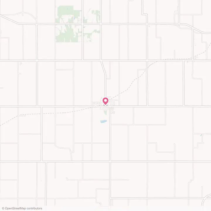 Map of the flower delivery area in Seymour, Iowa