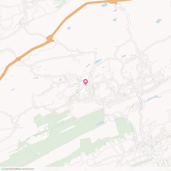 Map of the flower delivery area in Minersville, Pennsylvania