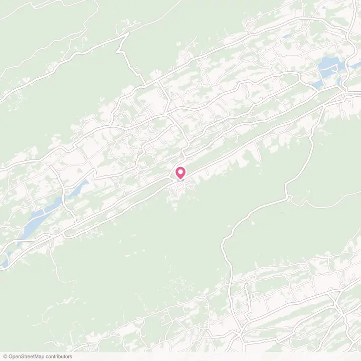 Map of the flower delivery area in McClure, Pennsylvania