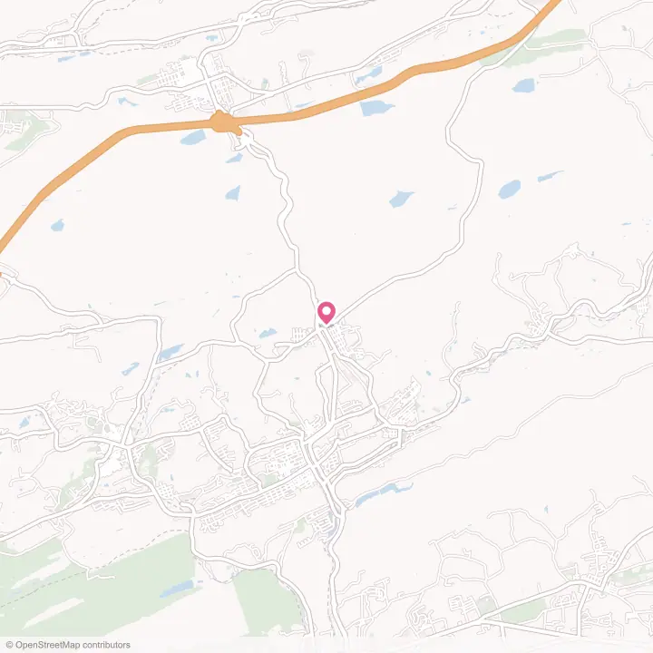 Map of the flower delivery area in St. Clair, Pennsylvania