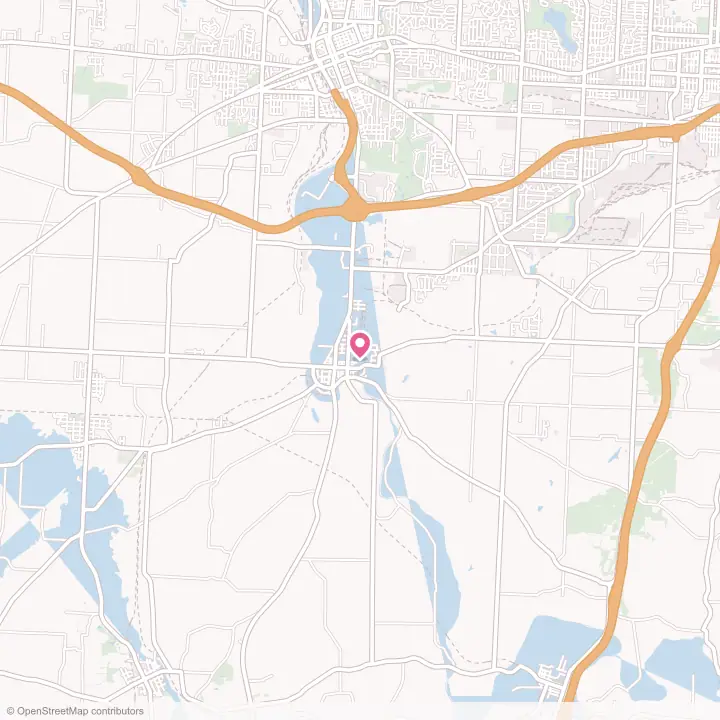 Map of the flower delivery area in Navarre, Ohio