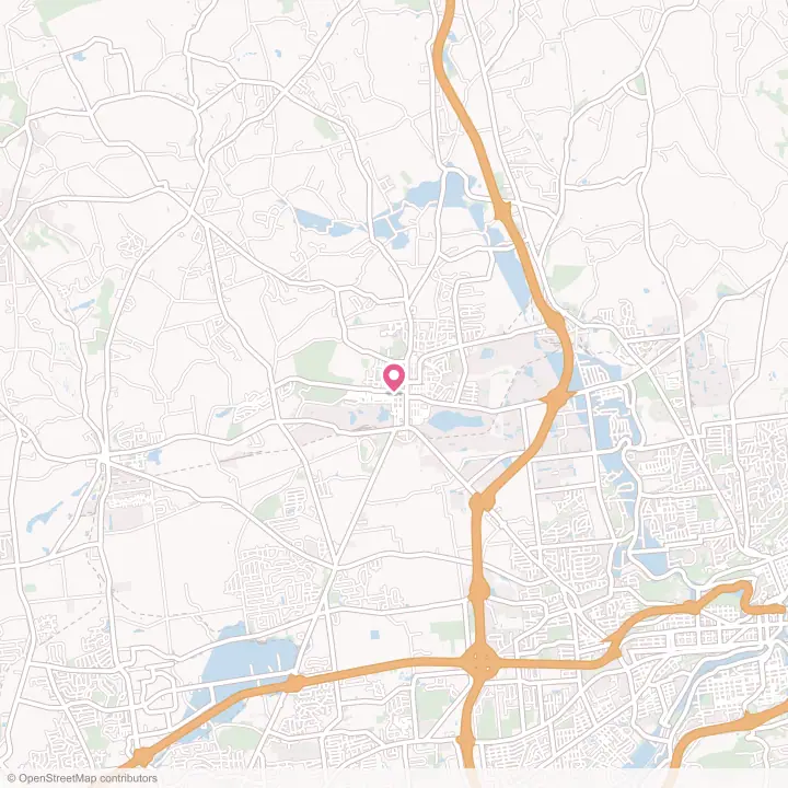 Map of the flower delivery area in Nazareth, Pennsylvania