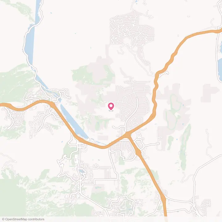 Map of the flower delivery area in Silver Summit, Utah