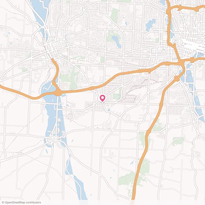 Map of the flower delivery area in Richville, Ohio