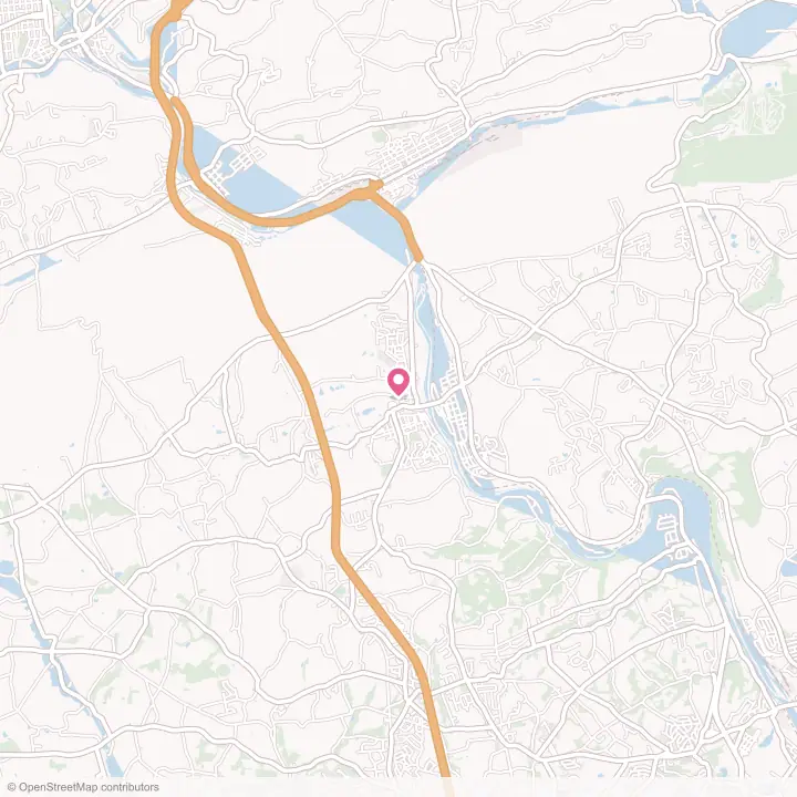 Map of the flower delivery area in Slatington, Pennsylvania