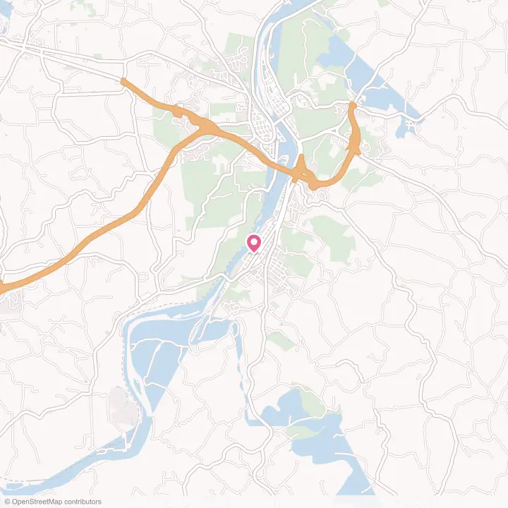 Map of the flower delivery area in Ford City, Pennsylvania