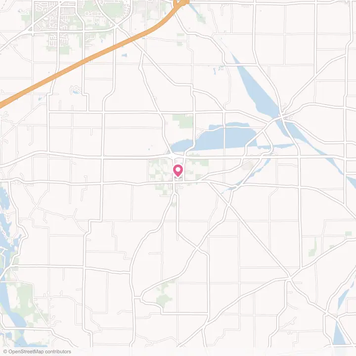 Map of the flower delivery area in Hayesville, Ohio