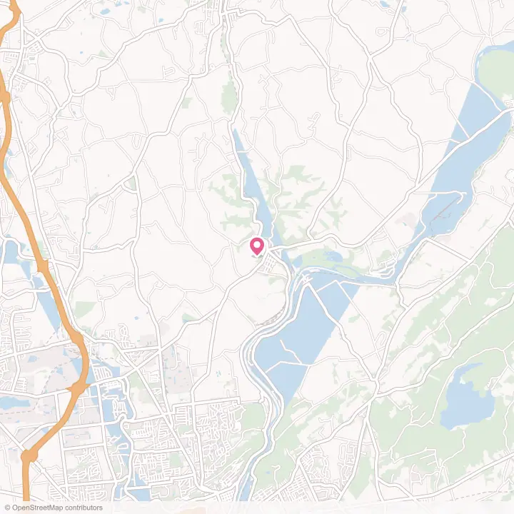 Map of the flower delivery area in Martins Creek, Pennsylvania