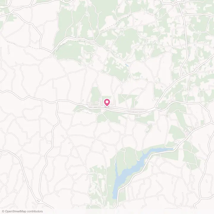 Map of the flower delivery area in Rural Valley, Pennsylvania