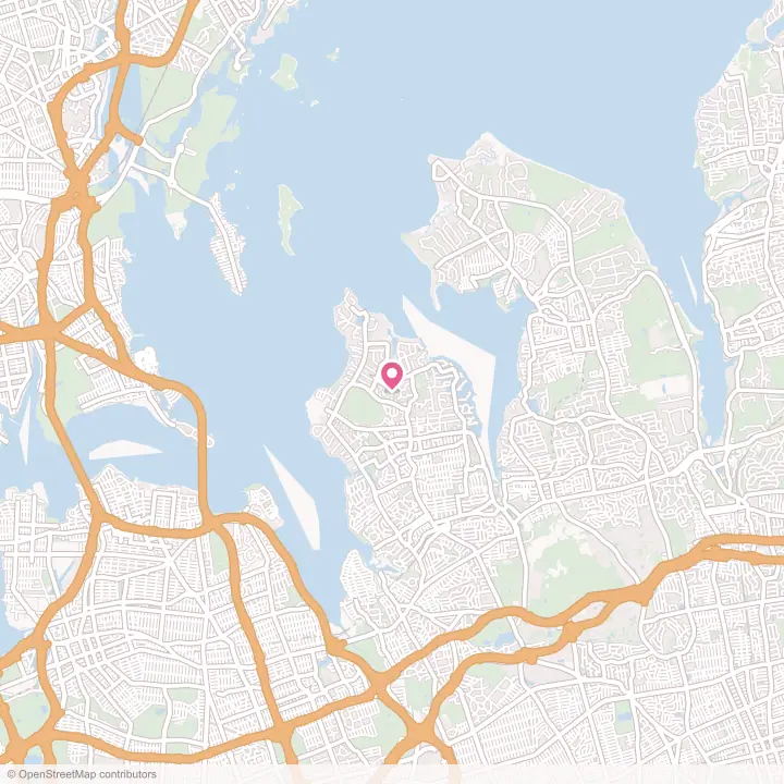Map of the flower delivery area in Kings Point, New York