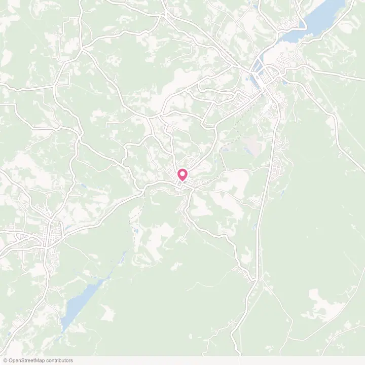 Map of the flower delivery area in Osceola Mills, Pennsylvania
