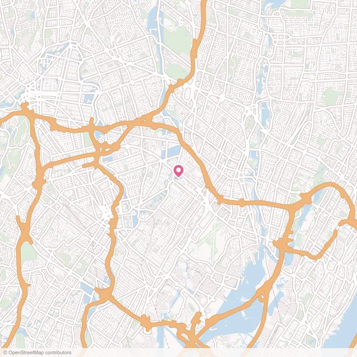 Map of the flower delivery area in Lodi, New Jersey