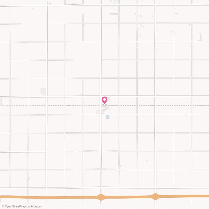 Map of the flower delivery area in Utica, Nebraska
