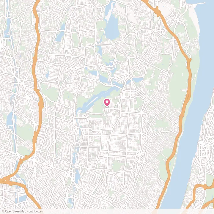 Map of the flower delivery area in Haworth, New Jersey