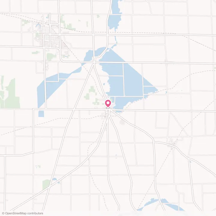 Map of the flower delivery area in Plymouth, Ohio