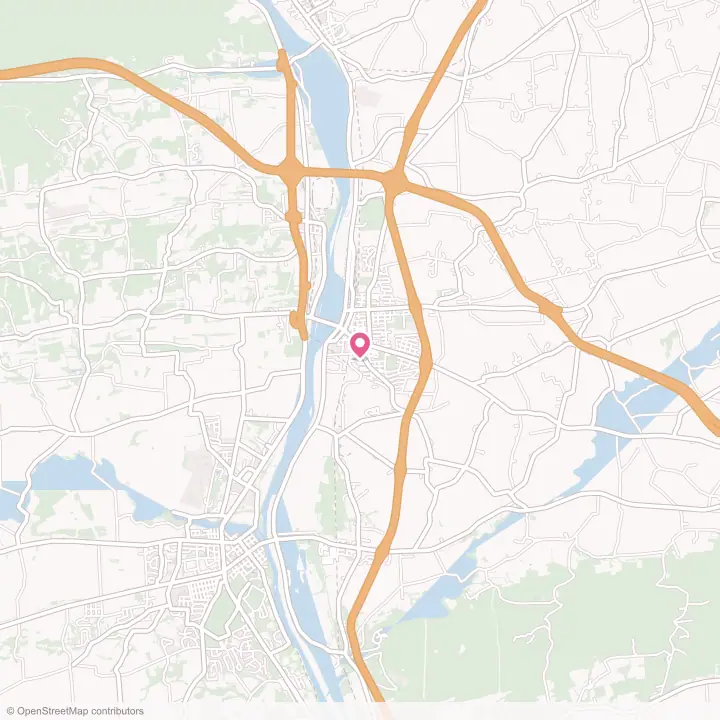 Map of the flower delivery area in Milton, Pennsylvania