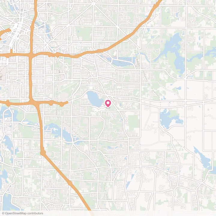 Map of the flower delivery area in Lakemore, Ohio