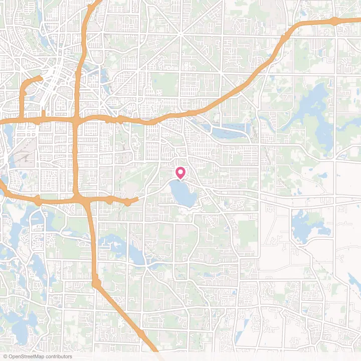 Map of the flower delivery area in Sawyerwood, Ohio
