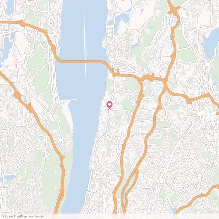 Map of the flower delivery area in Irvington, New York