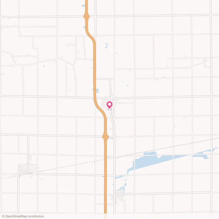 Map of the flower delivery area in Wenona, Illinois