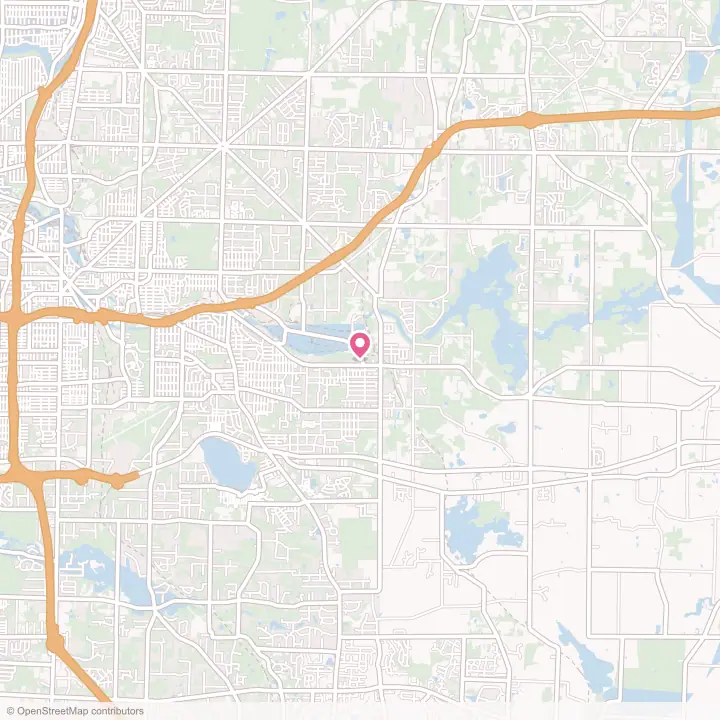 Map of the flower delivery area in Mogadore, Ohio