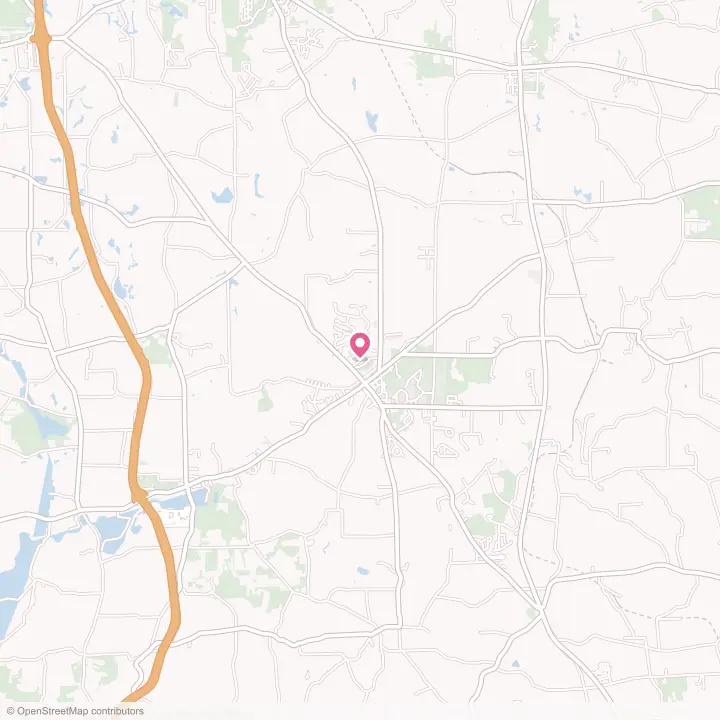 Map of the flower delivery area in Slippery Rock, Pennsylvania