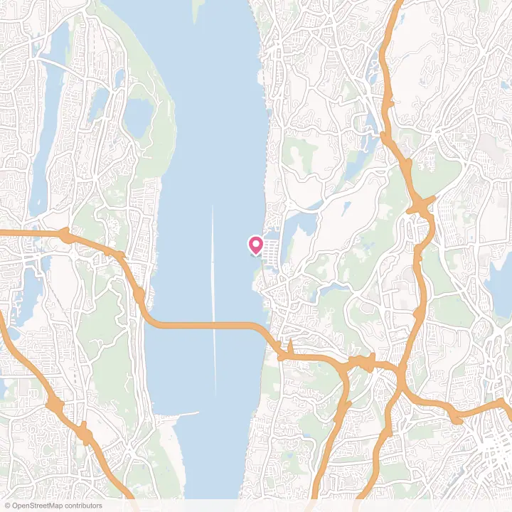 Map of the flower delivery area in Sleepy Hollow, New York