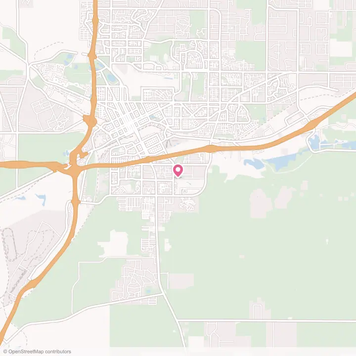 Map of the flower delivery area in Fox Farm-College, Wyoming