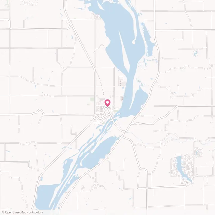 Map of the flower delivery area in Henry, Illinois