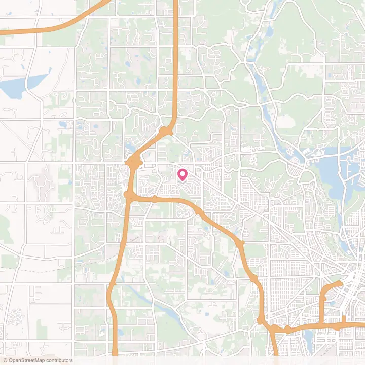 Map of the flower delivery area in Fairlawn, Ohio