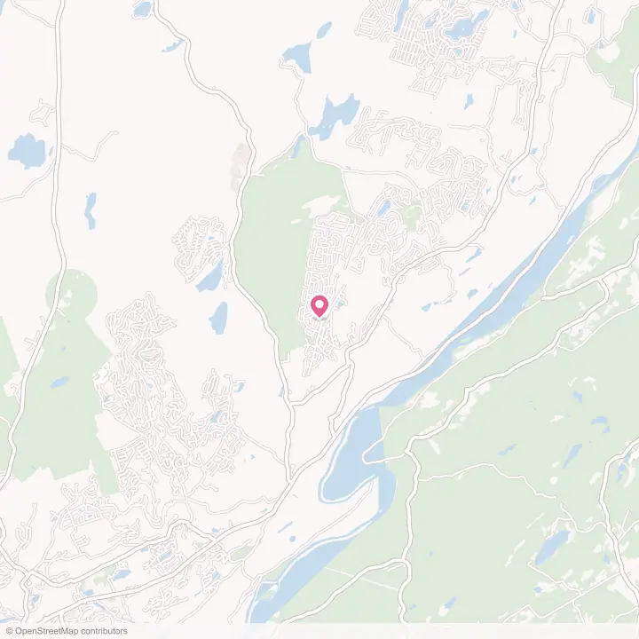 Map of the flower delivery area in Pine Ridge, Pennsylvania