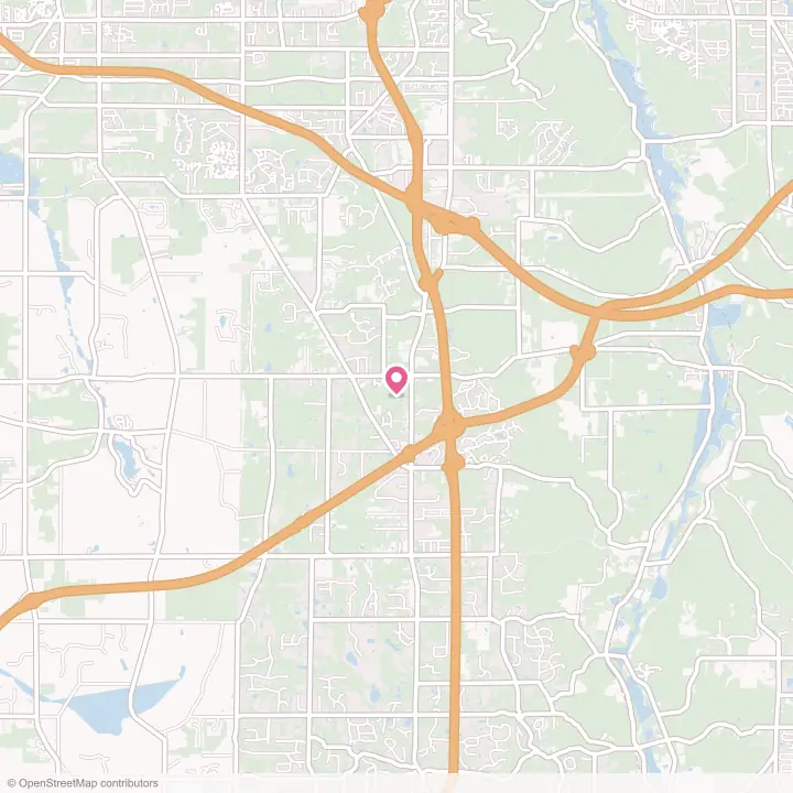 Map of the flower delivery area in Richfield, Ohio