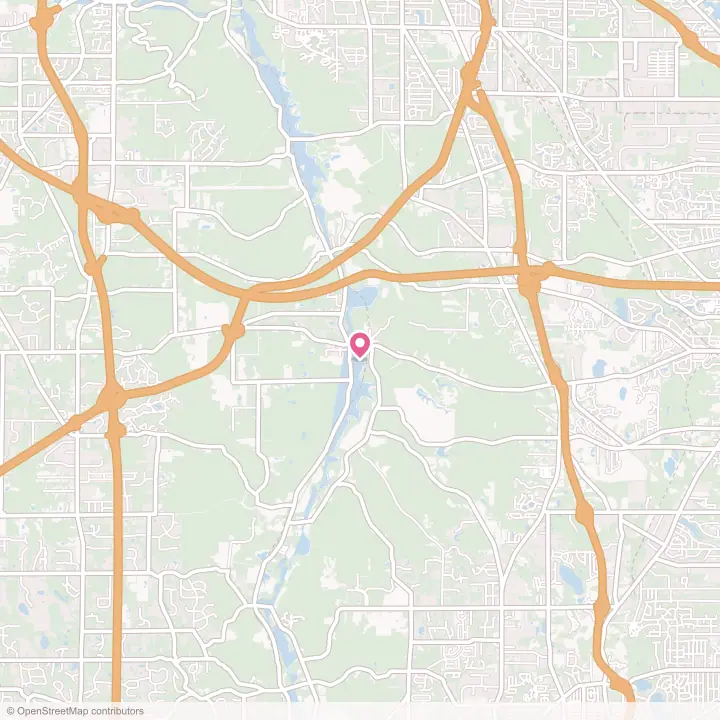 Map of the flower delivery area in Peninsula, Ohio
