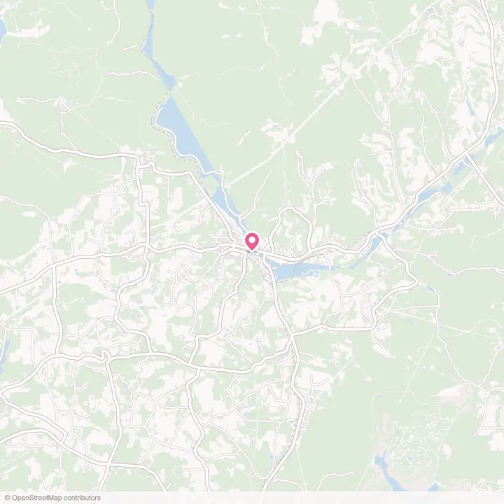 Map of the flower delivery area in Brockway, Pennsylvania