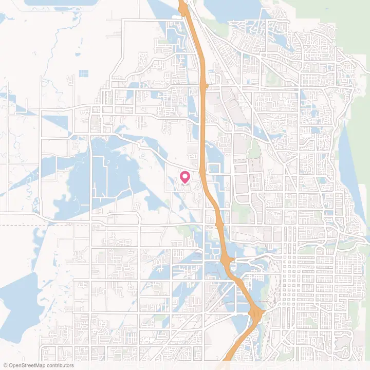 Map of the flower delivery area in Marriott-Slaterville, Utah