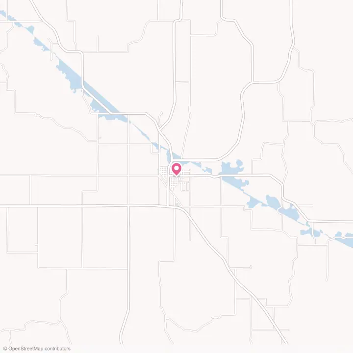 Map of the flower delivery area in Callaway, Nebraska