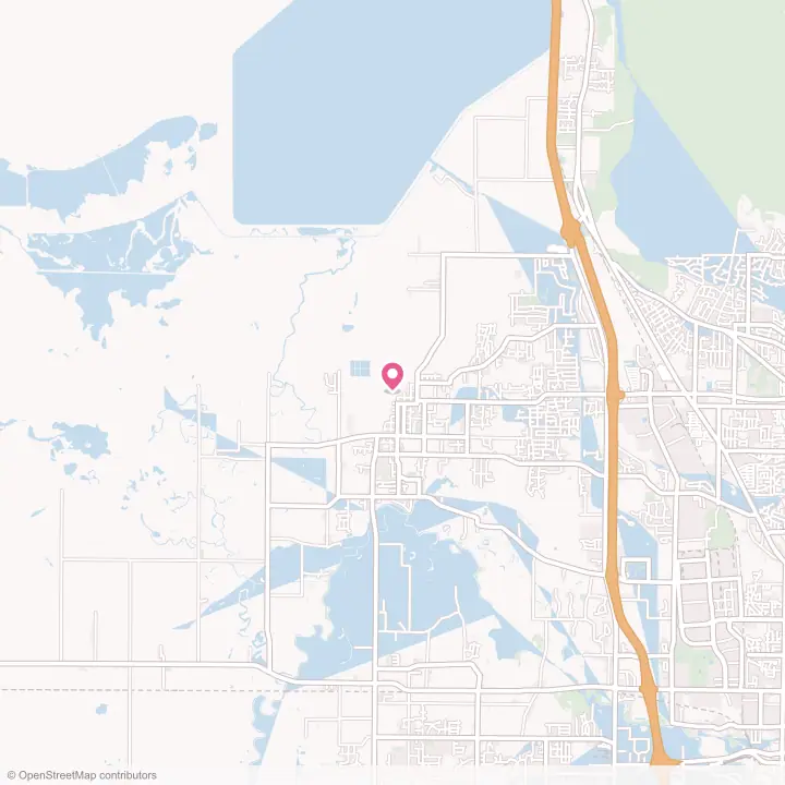 Map of the flower delivery area in Plain City, Utah