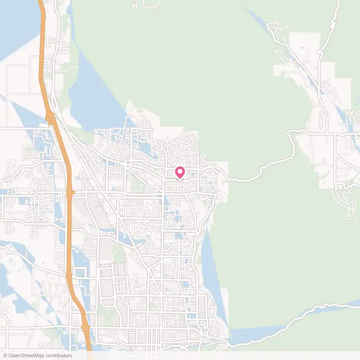 Map of the flower delivery area in North Ogden, Utah
